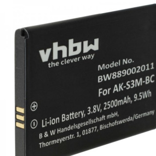Batteria per Emporia SuperEasy, AK-S3M, 2500 mAh