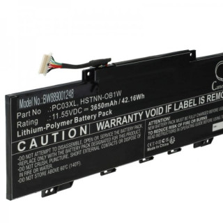 Batteria per HP Pavilion X360 Convertible 14-DY / 14-DH / PC03XL, 3650 mAh