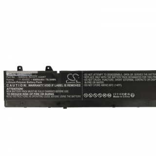 Batteria per Dell Precision 7670, 6800 mAh