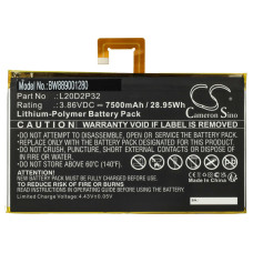 Batteria per Lenovo Tab P11 / Tab P11 Plus / Tab P11 5G / Tab M10+ 3.Gen / Tab+ version 1, 7500 mAh