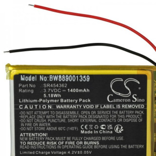 Batteria per Falk Neo 620 / Neo 640, 1400 mAh