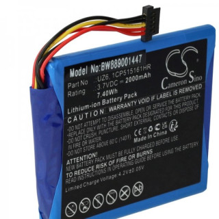 Batteria per TomTom Pro 8270 / 8275, 2000 mAh