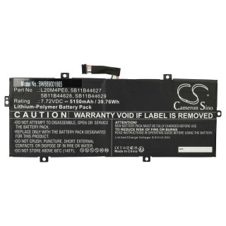 Batteria per Lenovo Yoga Duet 7 13ITL6, 5150 mAh