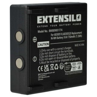 Batteria per Abitron Ergo / Hetronic Ergo / Potain Ergo, 68300510, 750 mAh Batteria per Abitron Ergo / Hetronic Ergo / Potain Ergo, 68300510, 750 mAh