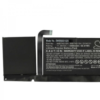 Batteria per Microsoft Surface Pro 8, 1982, 1983, 4400 mAh