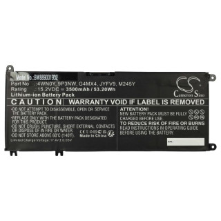 Batteria per Dell Inspiron 13-7353 / 13-7778 / 13-7779, 3500 mAh Batteria per Dell Inspiron 13-7353 / 13-7778 / 13-7779, 3500 mAh