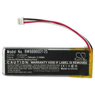 Batteria per SteelSeries Nimbus Plus Controller, PL602258, 700 mAh