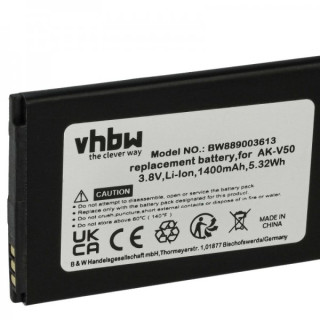 Batteria per Emporia Active V50, AK-V50, 1400 mAh