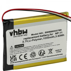 Batteria NP-11 za Casio Beauty Camera, 1035 mAh Batteria NP-11 za Casio Beauty Camera, 1035 mAh