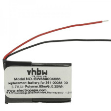 Batteria per Garmin VivoSmart HR / Approach X40, 80 mAh