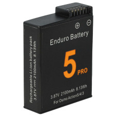 Batteria per DJI Osmo Action 3 / 4 / 5 / 6, 2100 mAh