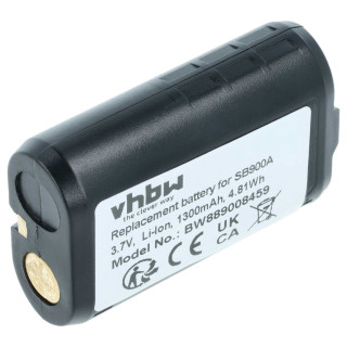Batteria per Shure AD1 / P3RA / PSM300 / UR5, 1300 mAh Batteria per Shure AD1 / P3RA / PSM300 / UR5, 1300 mAh