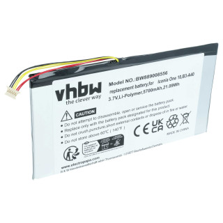 Batteria per Acer Iconia One 10 / B3-A40, 5700 mAh Batteria per Acer Iconia One 10 / B3-A40, 5700 mAh