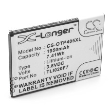 Batteria per Alcatel One Touch Pixi 4 5.0, 1950 mAh