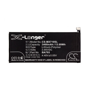 Batteria per Meizu Pro 7 Plus / M793Q, 3400 mAh