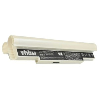Batteria per Samsung NC10 / NC20 / N120 / N140, bianca, 6600 mAh