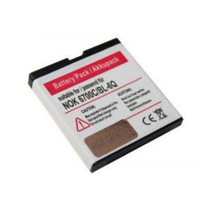 Batteria per Nokia 6700, BL-6Q, 750 mAh