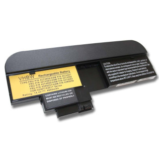 Batteria per Lenovo Thinkpad X200 / X201 Tablet-PC, 4600 mAh