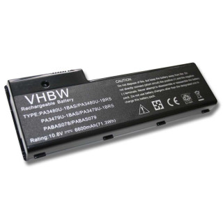 Batteria per Toshiba Satellite P100 / P105, 6600 mAh Batteria per Toshiba Satellite P100 / P105, 6600 mAh