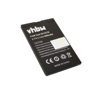 Batteria per ZTE C88 / C78 / C70 / E520, 800 mAh Batteria per ZTE C88 / C78 / C70 / E520, 800 mAh