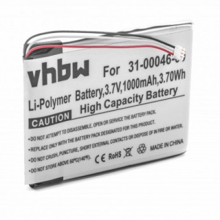 Batteria per Garmin Nüvi 3400 / 3450 / 3550 / 3750, 1000 mAh
