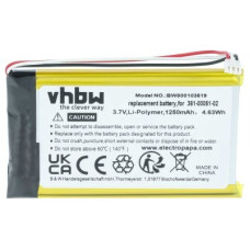 Batteria per Garmin Dezl 560, 1250 mAh