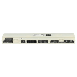 Batteria per Asus Eee PC X101/ X101C / X101CH / X101H / R11CX, bianca, 2200 mAh Batteria per Asus Eee PC X101/ X101C / X101CH / X101H / R11CX, bianca, 2200 mAh