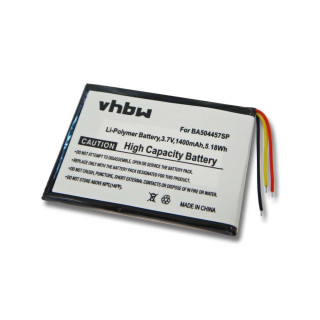 Batteria per Philips GoGear Muse, 1400 mAh