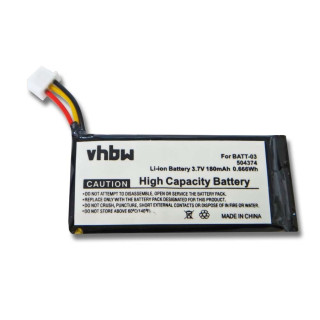 Batteria per Sennheiser DW Office / OfficeRunner, 180 mAh