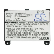 Batteria per Amazon Kindle 2 DX / DXG, 1530 mAh