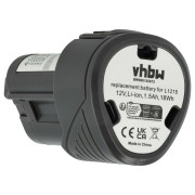 Batteria per AEG L1215 / L1215R, 12 V, 1.5 Ah Batteria per AEG L1215 / L1215R, 12 V, 1.5 Ah
