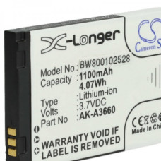 Batteria per Emporia SafetyPlus, AK-A3660, 1100 mAh