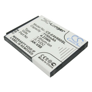 Batteria per Emporia Connect V88, AK-V88, 1150 mAh Batteria per Emporia Connect V88, AK-V88, 1150 mAh