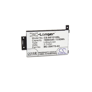 Batteria per Amazon Kindle Paperwhite 2014 / Touch 3G 6" 2014, 1600 mAh