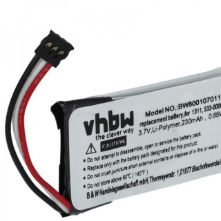 Batteria per Logitech Touch Mouse T630 Ultrathin, 230 mAh