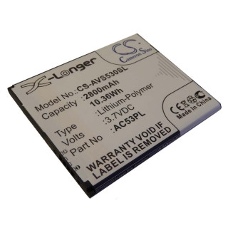 Batteria per Archos 53 Platinum, 2800 mAh