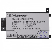 Batteria per Amazon Kindle Paperwhite 2 / Paperwhite 3, 1350 mAh