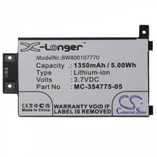 Batteria per Amazon Kindle Paperwhite 2 / Paperwhite 3, 1350 mAh