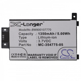 Batteria per Amazon Kindle Paperwhite 2 / Paperwhite 3, 1350 mAh