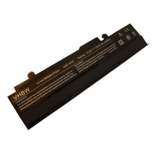 Batteria per Asus Eee PC 1011 / 1015 / 1016, nero, 2200 mAh