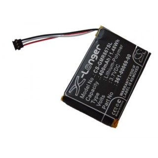 Batteria per Garmin Barklimiter Deluxe / Delta Sport, 400 mAh