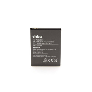 Batteria per Gigabyte GSmart Mika M2, 2000 mAh