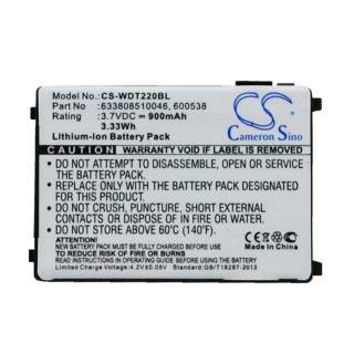 Batteria per Datalogic PSC Falcon PT40 / Unitech PT630, 900 mAh
