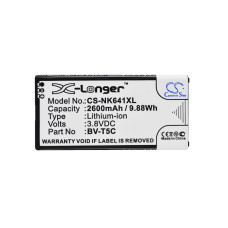 Batteria per Nokia Lumia 640, BV-T5C, 2600 mAh