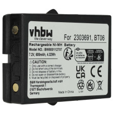 Batteria per Danfoss TM60 / TM61 / TM62, 2303691, 600 mAh