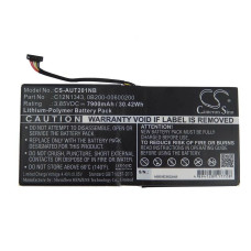 Batteria per Asus Transformer Book TX201LAF, C12N1343, 7900 mAh