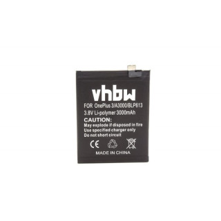 Batteria per OnePlus 3, BLP613, 3000 mAh