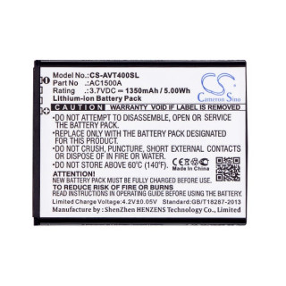 Batteria per Archos 40 Titanium, 1350 mAh