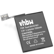Batteria per Apple iPod Touch 6G / 7G, 1000 mAh