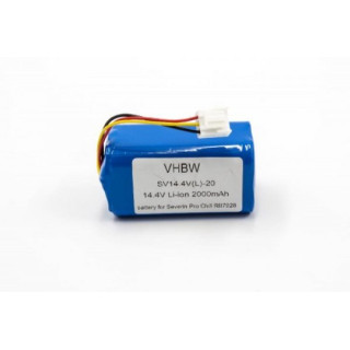 Batteria per Severin Chill RB7028, 2000 mAh